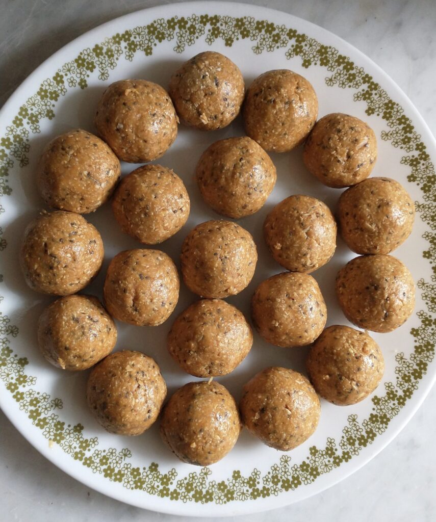 Peanut butter balls without chocolate topping