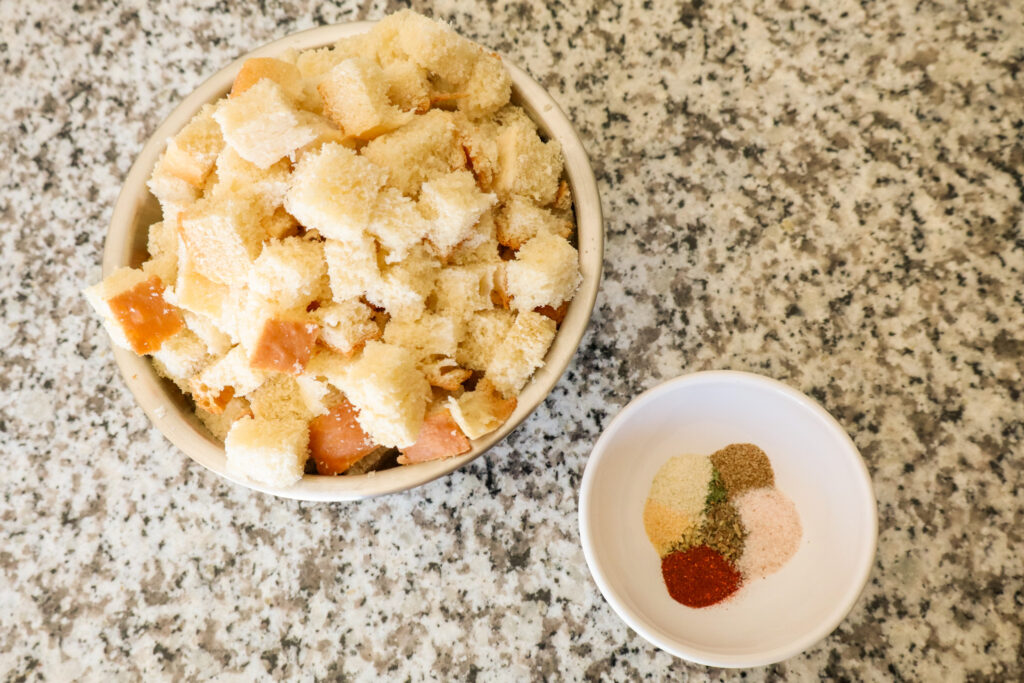 ingredients for breadcrumbs