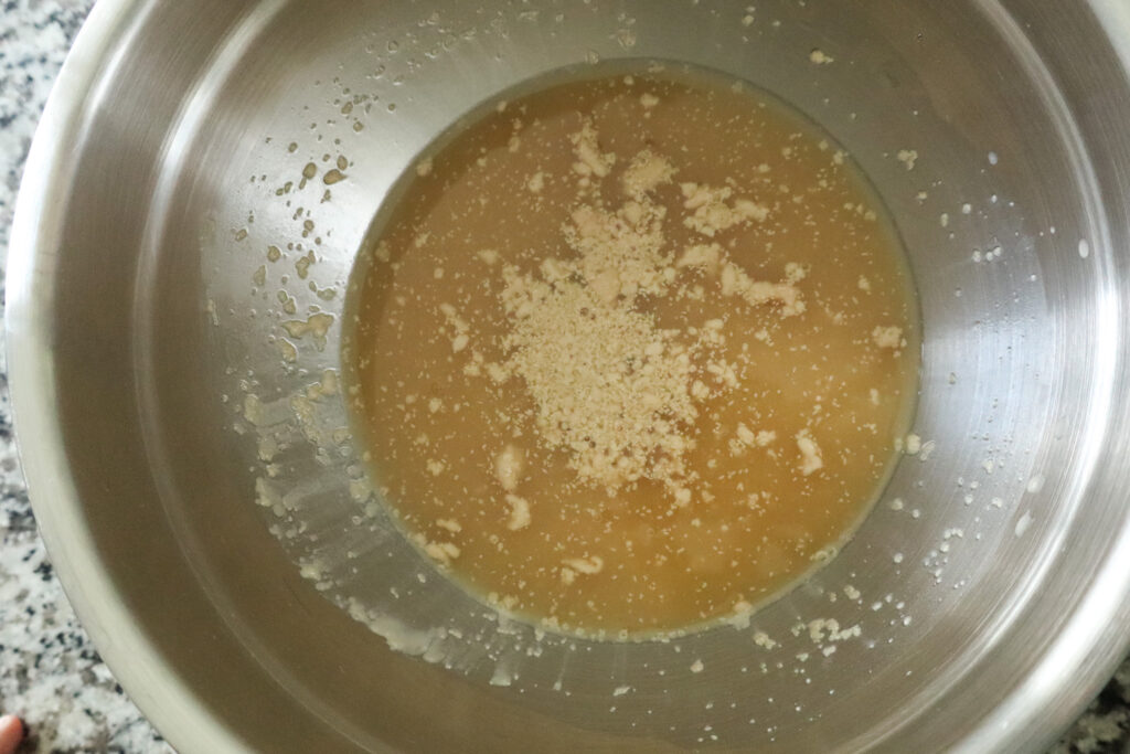 making yeast mixture