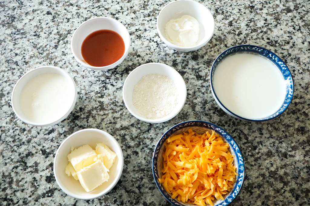 ingredients for nacho cheese
