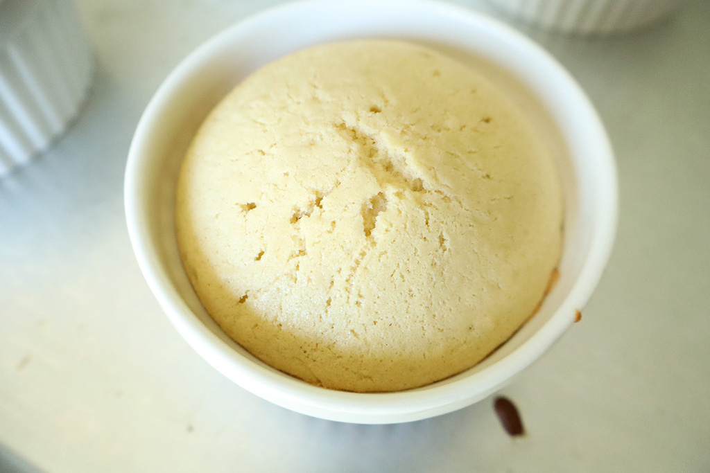 shortcake in ramekin