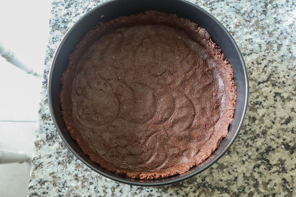 unbaked cheesecake crust